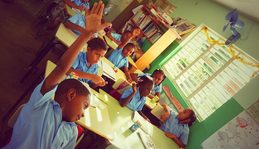 The school. A tiny, dilapidated shack with a few tables. That’s all they need.